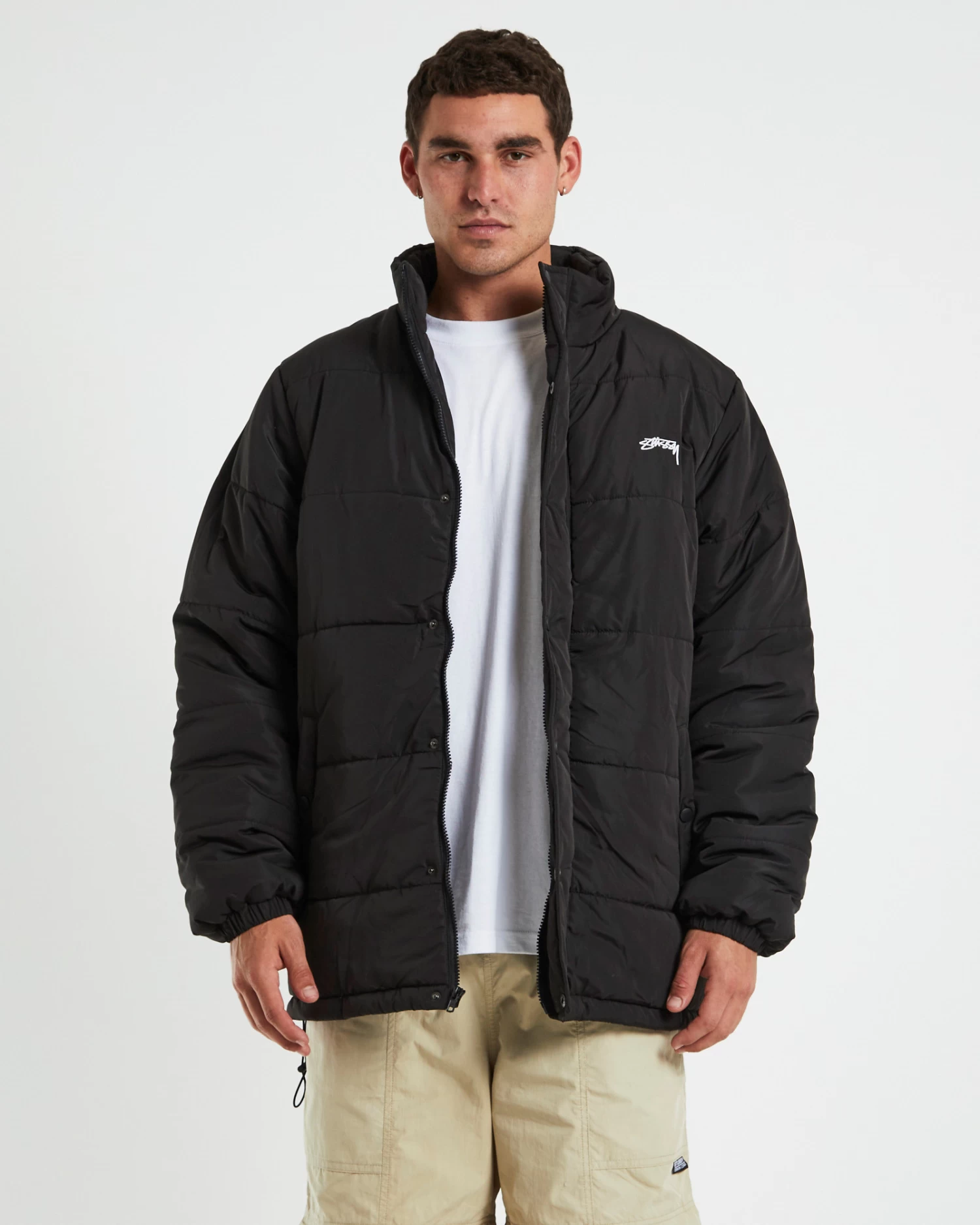 STUSSY | Unisex Street Style Plain Shearling Logo Skater Style 2 STUSSY | Unisex Street Style Plain Shearling Logo Skater Style - Image 2