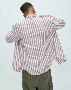 STUSSY | Button-down Tartan Street Style Long Sleeves Cotton Logo -Stussy Apparel org 3965