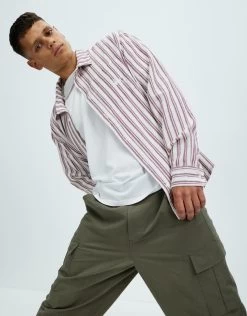 STUSSY | Button-down Tartan Street Style Long Sleeves Cotton Logo -Stussy Apparel org 3966