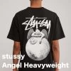 STUSSY | Street Style Short Sleeves Logo Skater Style T-Shirts