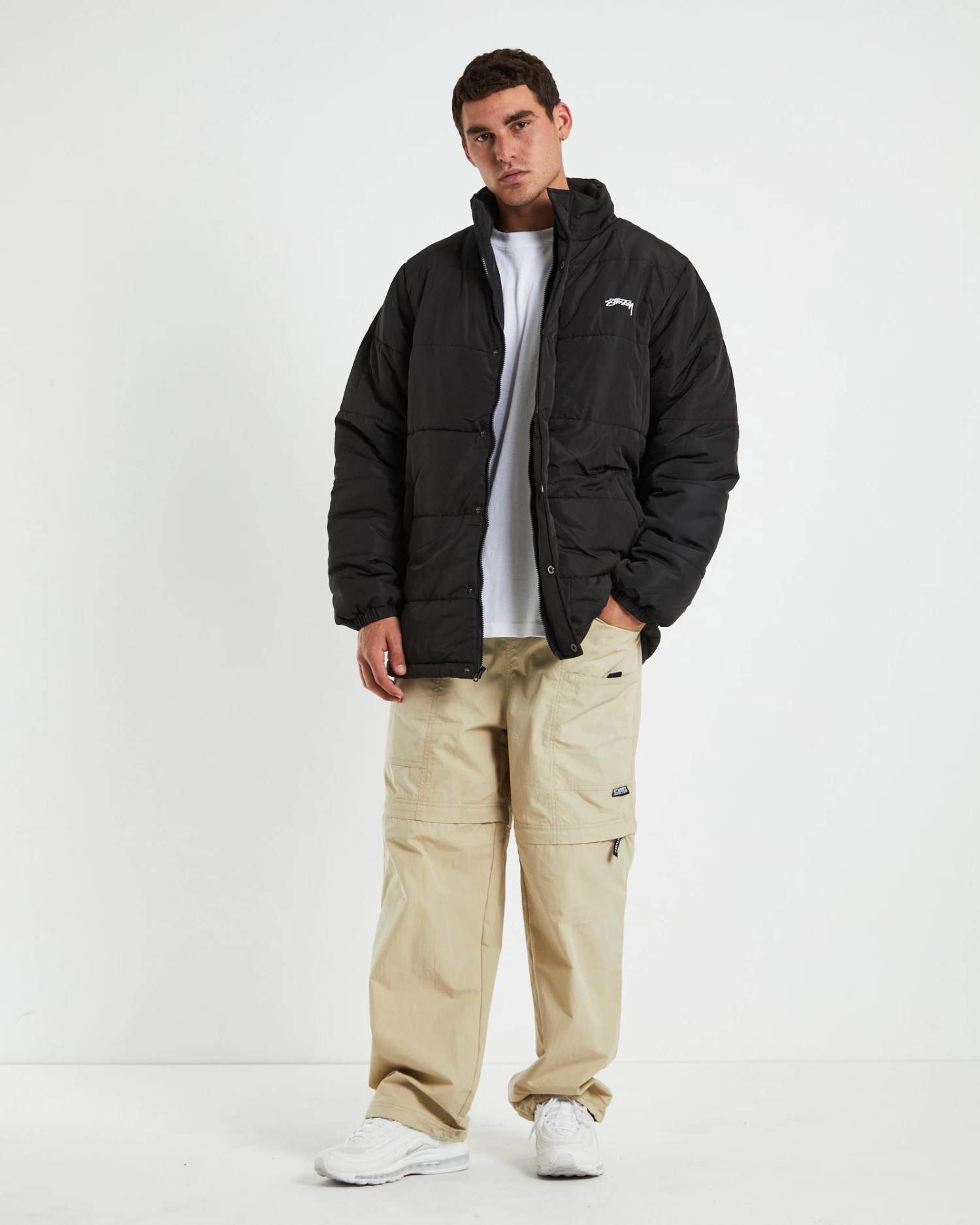 STUSSY | Unisex Street Style Plain Shearling Logo Skater Style 4 STUSSY | Unisex Street Style Plain Shearling Logo Skater Style - Image 4