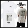 STUSSY | Unisex Street Style Logo Skater Style T-Shirts