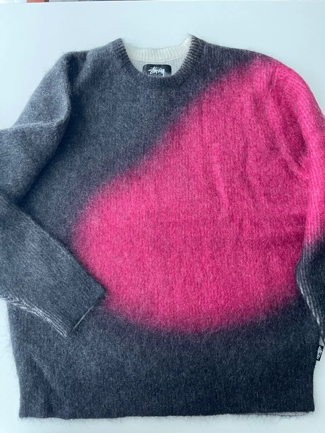 STUSSY | Crew Neck Pullovers Dots Unisex Nylon Street Style 2 STUSSY | Crew Neck Pullovers Dots Unisex Nylon Street Style - Image 2