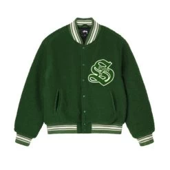 STUSSY | Unisex Street Style Logo Skater Style Souvenir Jackets -Stussy Apparel org 4090