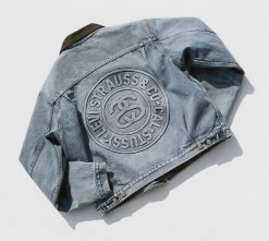 STUSSY | Street Style Collaboration Skater Style Denim