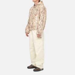 STUSSY | Unisex Street Style Cotton Python Logo Skater Style Jackets -Stussy Apparel org 4160
