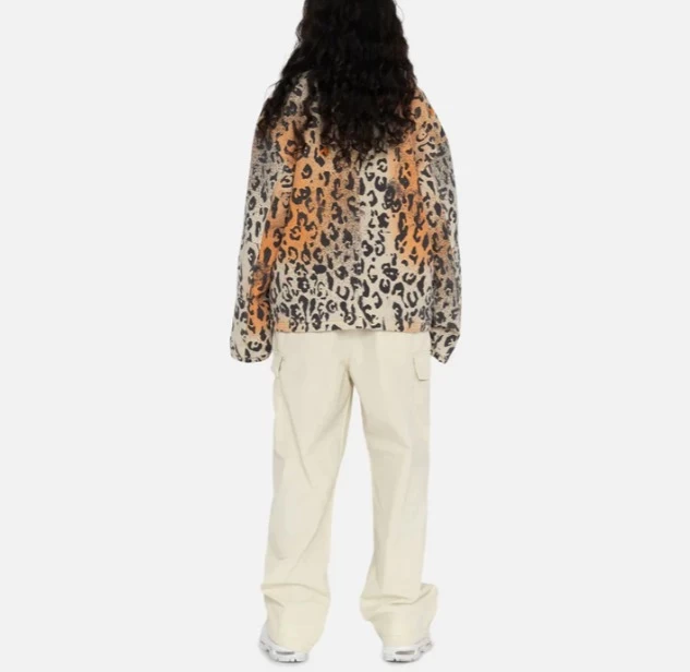 STUSSY | Leopard Patterns Unisex Street Style Cotton Logo 3 STUSSY | Leopard Patterns Unisex Street Style Cotton Logo - Image 3