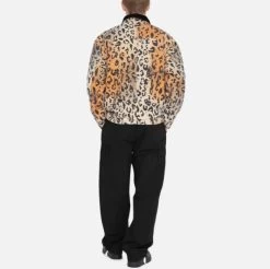 STUSSY | Leopard Patterns Unisex Street Style Cotton Logo 14 STUSSY | Leopard Patterns Unisex Street Style Cotton Logo -Stussy Apparel org 4189