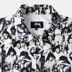 STUSSY | Short Unisex Street Style Cotton Oversized Logo Skater Style -Stussy Apparel org 4297