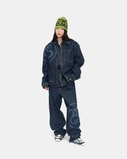 STUSSY | Unisex Street Style Logo Skater Style Denim 26 STUSSY | Unisex Street Style Logo Skater Style Denim -Stussy Apparel org 4329