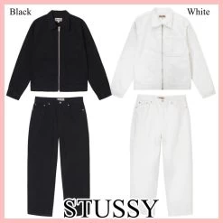 STUSSY | Unisex Street Style Matching Sets Skater Style
