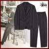 STUSSY | Unisex Street Style Two-Piece Sets