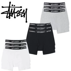 STUSSY | Street Style Plain Cotton Logo Briefs