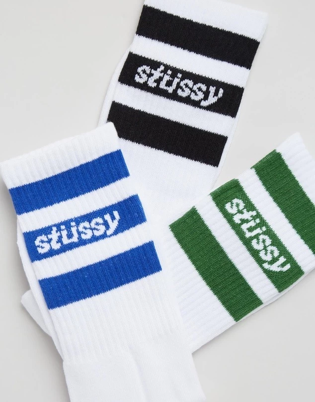 STUSSY | Street Style Logo Skater Style Undershirts & Socks 2 STUSSY | Street Style Logo Skater Style Undershirts & Socks - Image 2