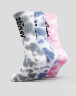 STUSSY | Unisex Street Style Plain Cotton Logo Undershirts & Socks -Stussy Apparel org 4503