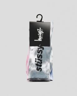 STUSSY | Unisex Street Style Plain Cotton Logo Undershirts & Socks -Stussy Apparel org 4505