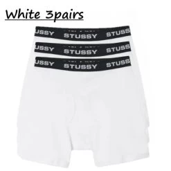 STUSSY | Street Style Plain Cotton Logo Boxer Briefs -Stussy Apparel org 4511