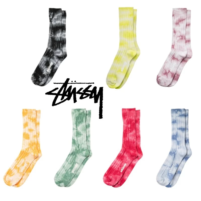 STUSSY | Unisex Street Style Cotton Skater Style Undershirts & Socks 1 STUSSY | Unisex Street Style Cotton Skater Style Undershirts & Socks