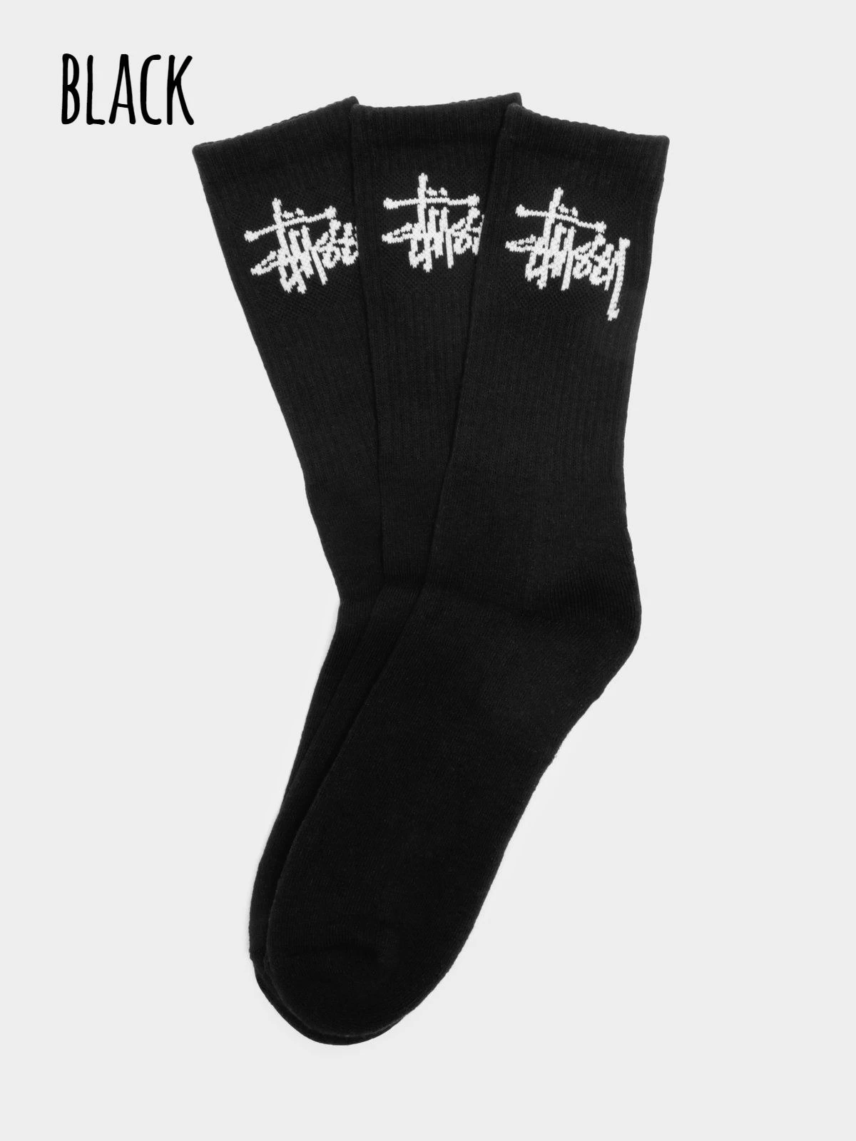 STUSSY | Skater Style Plain Undershirts & Socks 2 STUSSY | Skater Style Plain Undershirts & Socks - Image 2