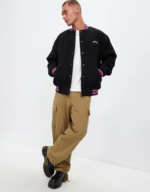 STUSSY | Short Street Style Oversized Logo Military Skater Style 6 STUSSY | Short Street Style Oversized Logo Military Skater Style - Image 6