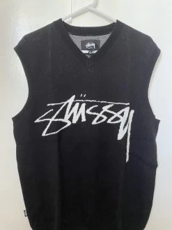 STUSSY | Street Style Plain Logo Skater Style Vests & Gillets -Stussy Apparel org 534 scaled