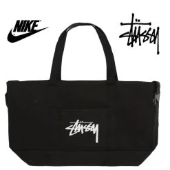 STUSSY | Unisex Street Style Collaboration A4 Plain Crossbody Bag