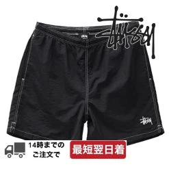 STUSSY | Logo Skater Style Unisex Plain Cotton Street Style Shorts