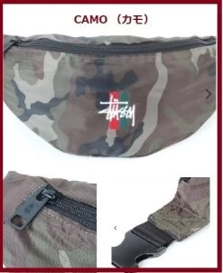 STUSSY | Unisex Nylon Street Style Plain Crossbody Bag Logo -Stussy Apparel org 598