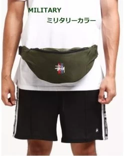 STUSSY | Unisex Nylon Street Style Plain Crossbody Bag Logo -Stussy Apparel org 603