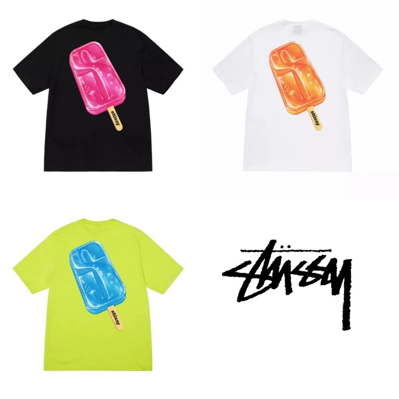 STUSSY | Street Style Cotton Logo Skater Style T-Shirts 1 STUSSY | Street Style Cotton Logo Skater Style T-Shirts
