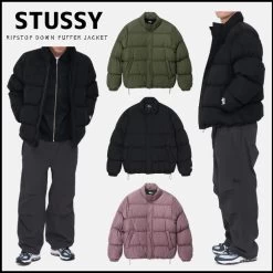 STUSSY | Short Unisex Street Style Plain Oversized Logo Skater Style