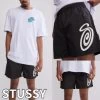 STUSSY | Unisex Street Style Plain Logo Skater Style Shorts