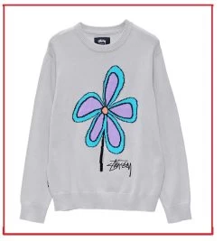 STUSSY | Street Style Cotton Logo Skater Style Sweaters -Stussy Apparel org 772