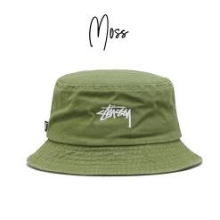 STUSSY | Unisex Street Style Bucket Hats Military Skater Style -Stussy Apparel org 80