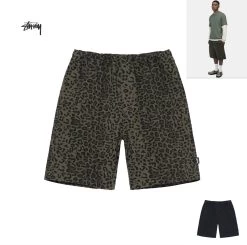 STUSSY | Unisex Street Style Cotton Logo Skater Style Shorts