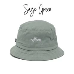STUSSY | Unisex Street Style Bucket Hats Military Skater Style -Stussy Apparel org 85