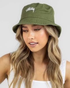 STUSSY | Unisex Street Style Bucket Hats Military Skater Style -Stussy Apparel org 89