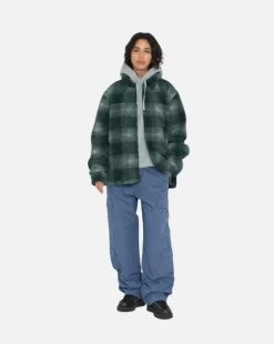 STUSSY | Unisex Street Style Long Sleeves Skater Style Shirts -Stussy Apparel org 951